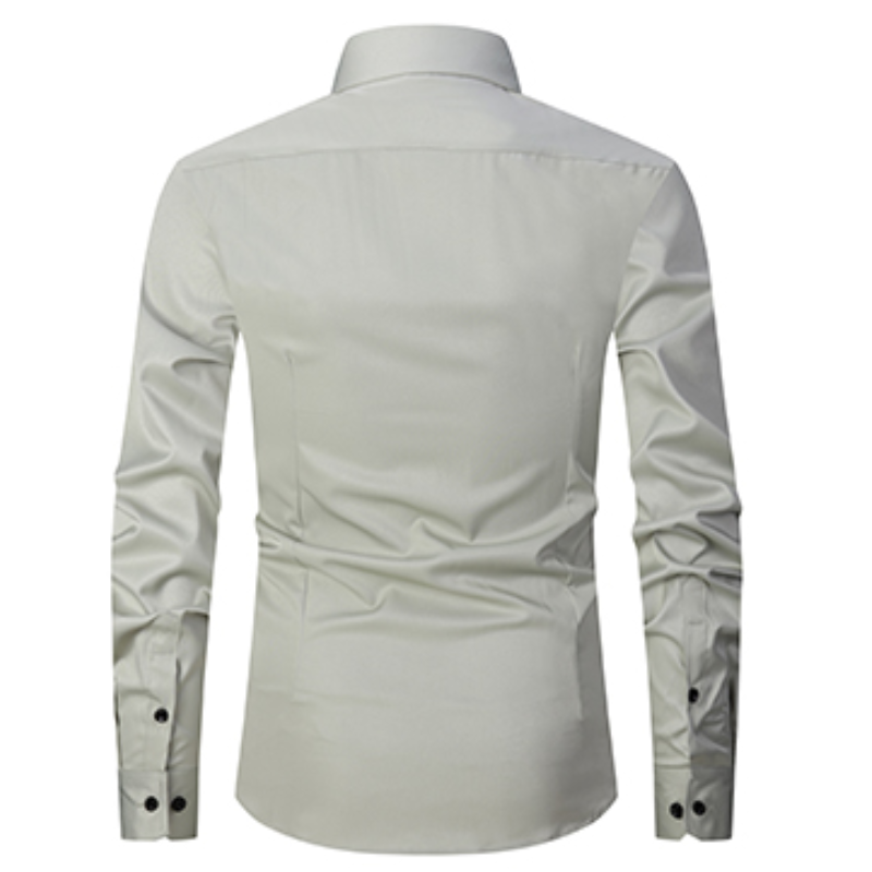Dirk™ | Ademend en Stretchbare Anti-Kreuk Blouse