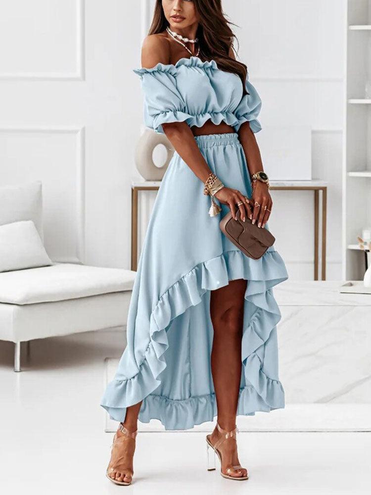 Rosa™ | Elegante Tweedelige Jurk