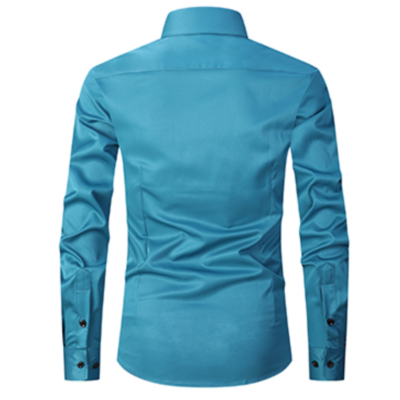 Dirk™ | Ademend en Stretchbare Anti-Kreuk Blouse