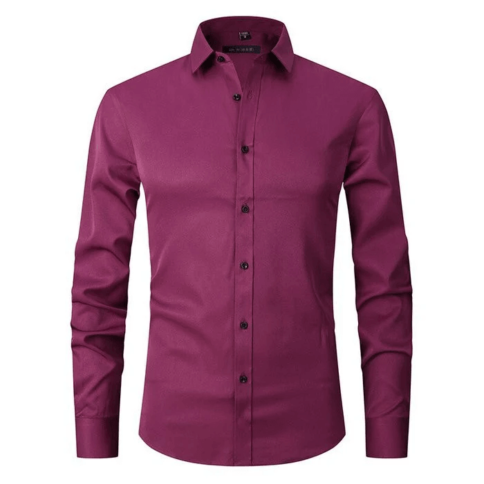 Dirk™ | Ademend en Stretchbare Anti-Kreuk Blouse