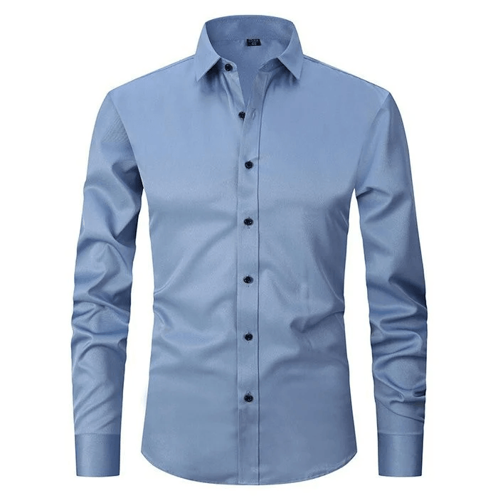 Dirk™ | Ademend en Stretchbare Anti-Kreuk Blouse