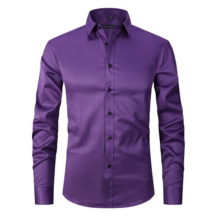Dirk™ | Ademend en Stretchbare Anti-Kreuk Blouse