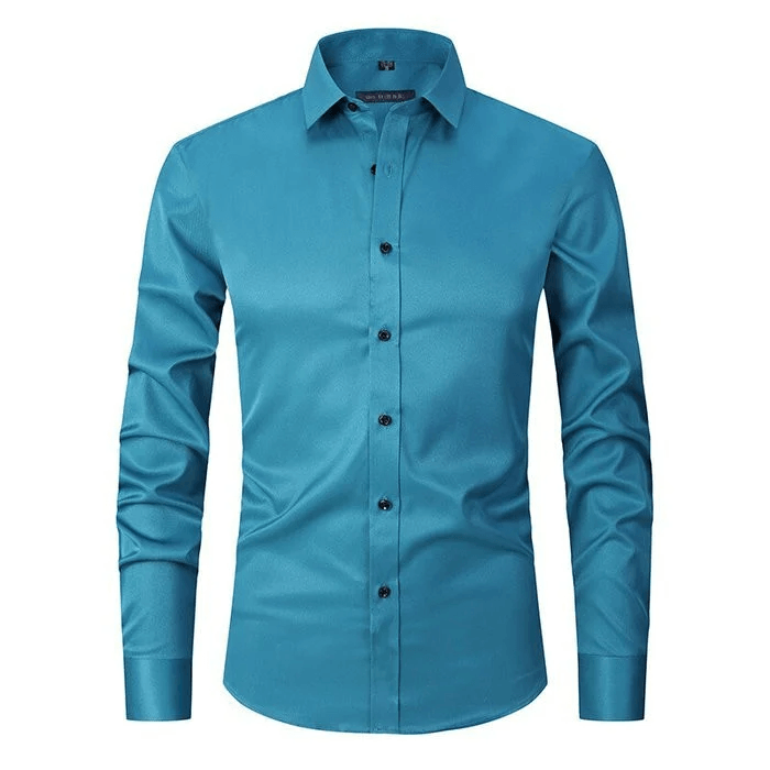 Dirk™ | Ademend en Stretchbare Anti-Kreuk Blouse