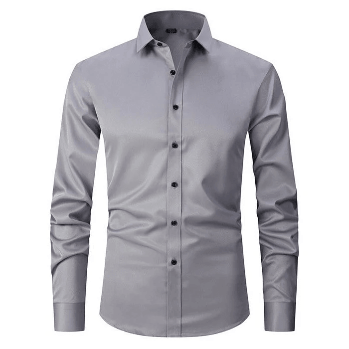 Dirk™ | Ademend en Stretchbare Anti-Kreuk Blouse