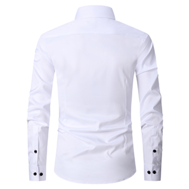 Dirk™ | Ademend en Stretchbare Anti-Kreuk Blouse