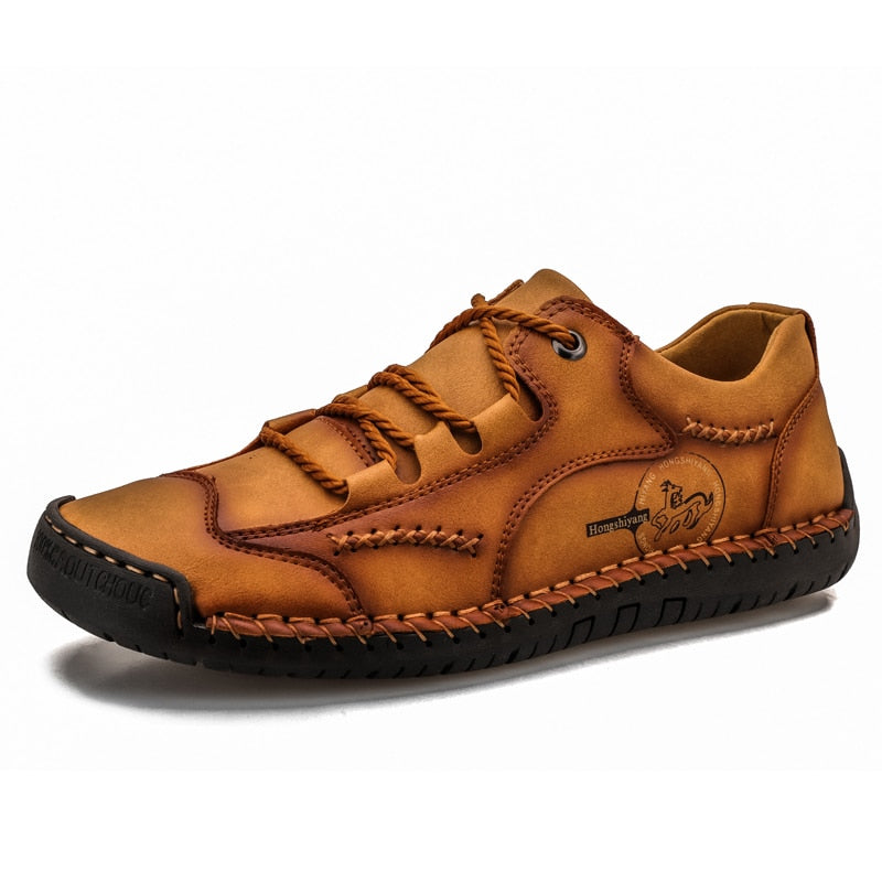 Nieuwe herenschoenen | Leren loafers - handgemaakt