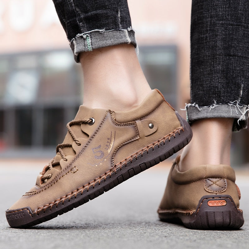 Nieuwe kwaliteit handgemaakte lederen schoenen