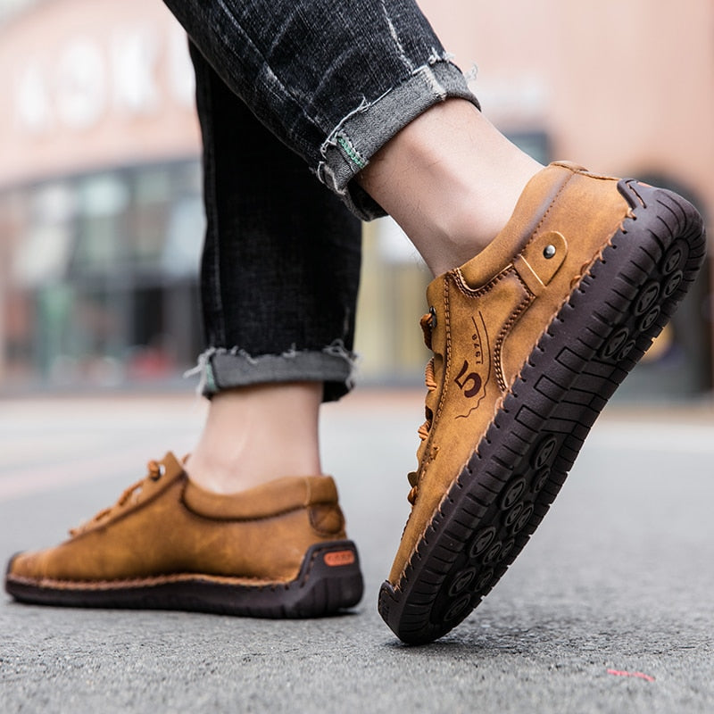 Nieuwe kwaliteit handgemaakte lederen schoenen