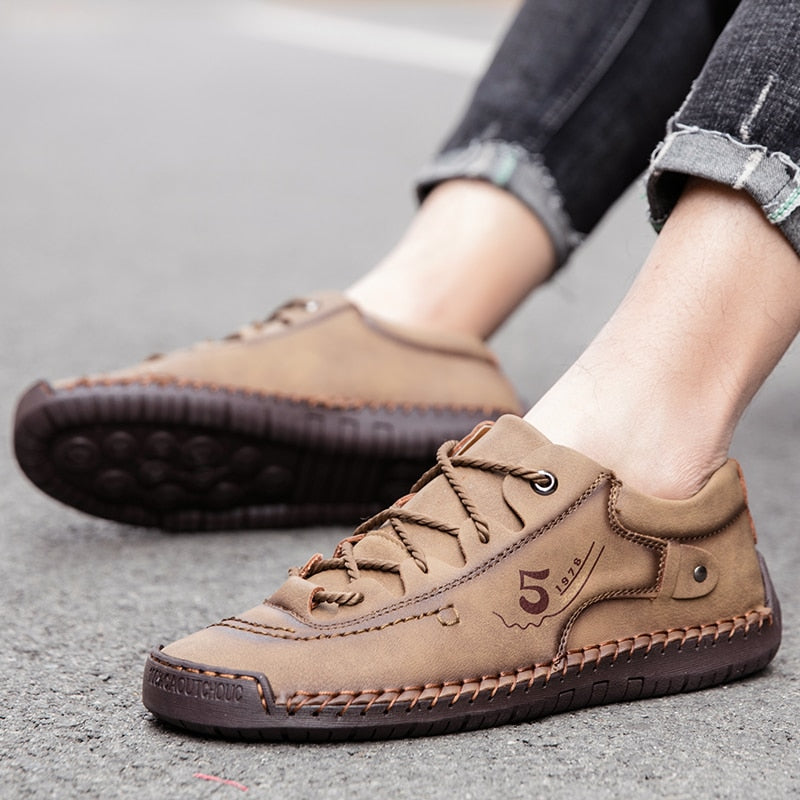 Nieuwe kwaliteit handgemaakte lederen schoenen