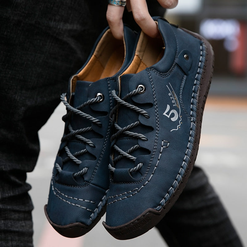 Nieuwe kwaliteit handgemaakte lederen schoenen