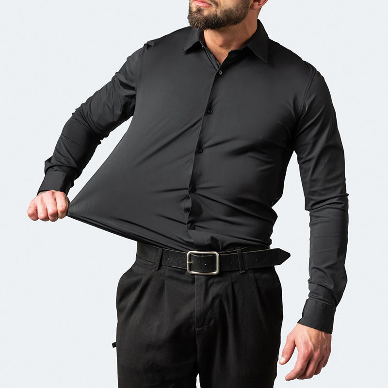 Dirk™ | Ademend en Stretchbare Anti-Kreuk Blouse