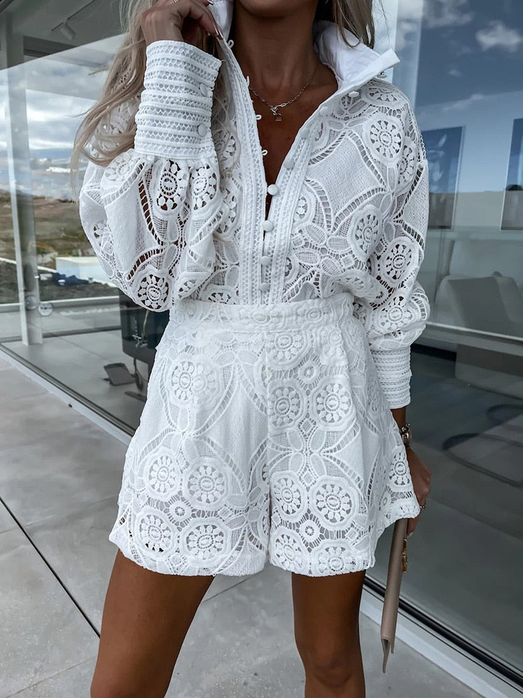 Verela™ Dreamy Ibiza Lace Top Set