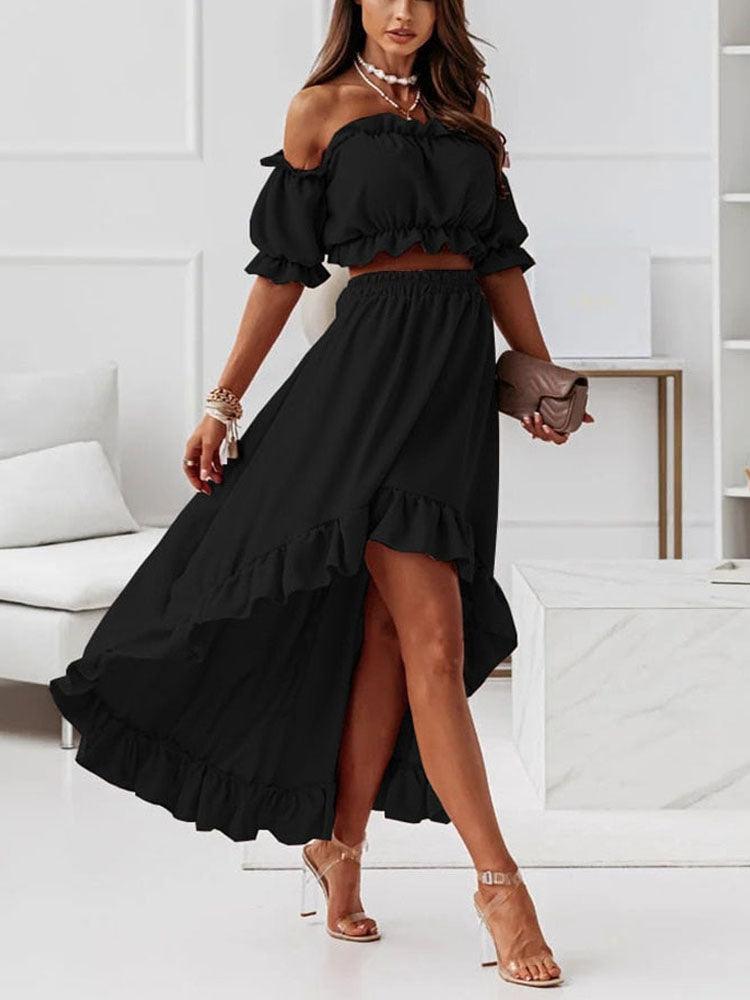 Rosa™ | Elegante Tweedelige Jurk